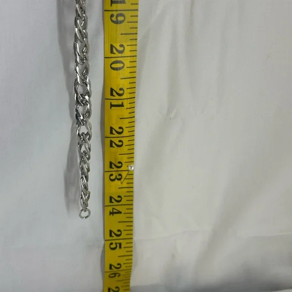 Silver plated Chain Necklace - Picture 4 of 4